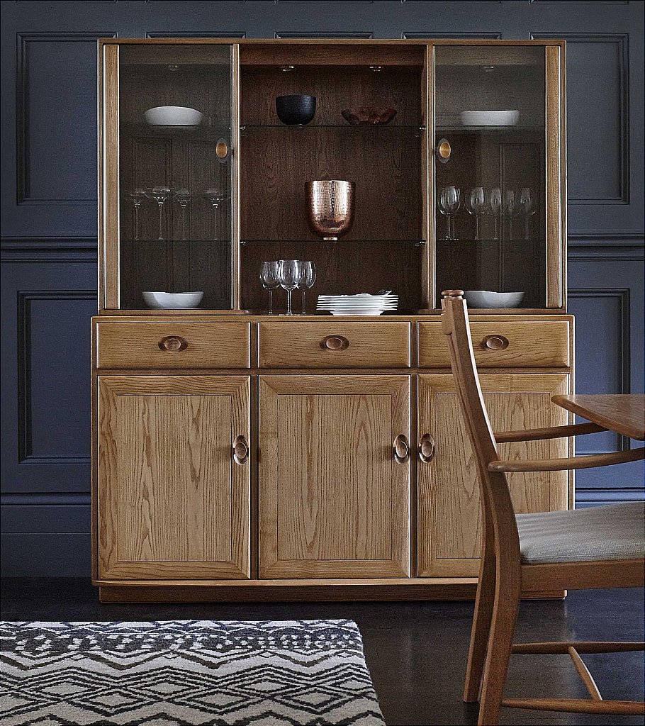 Ercol Windsor Display Cabinet