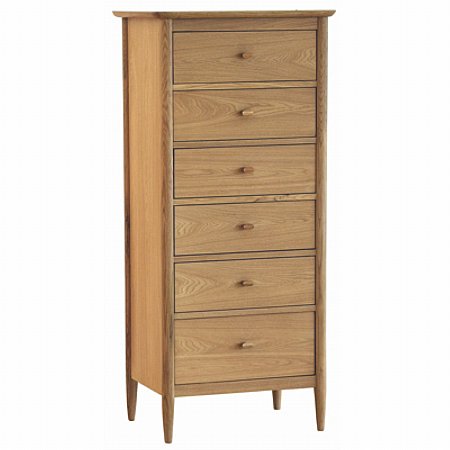 Ercol - Teramo 6 Drawer Tallboy