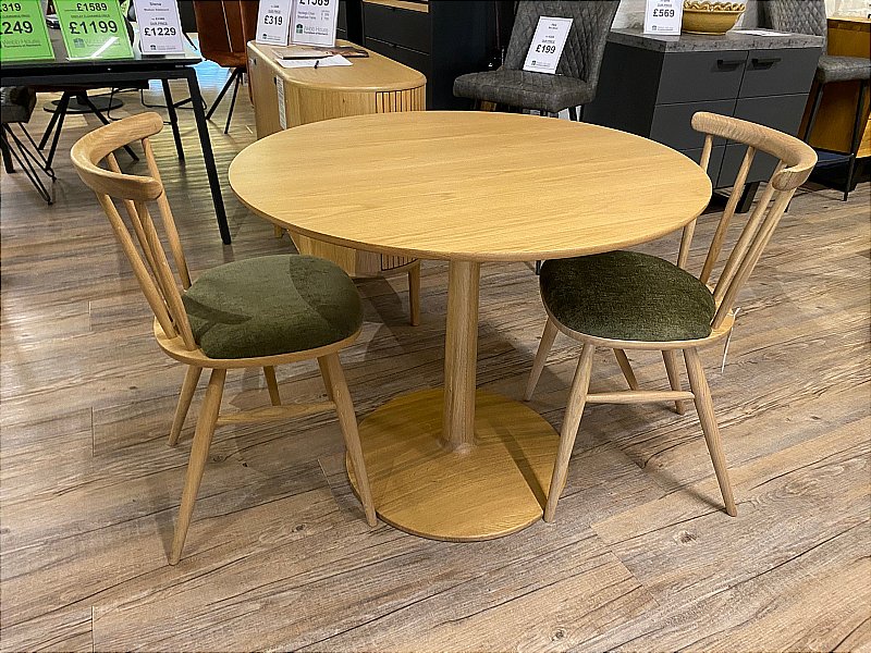 Ercol - Siena Breakfast Table and Chairs