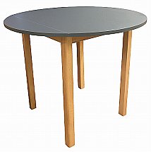 2629/Anbercraft/Dura-Top-Round-Drop-Leaf-Table